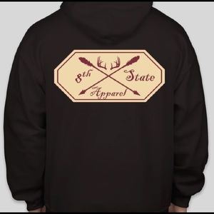 414 Hoodie - 8th State Original Design